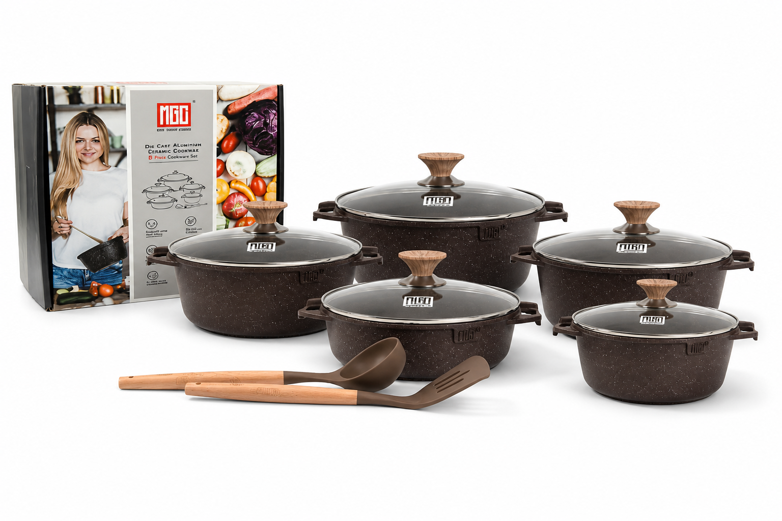 Cook in Style With This Elegant Ceramic Non-Stick Set